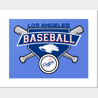 Los Angeles Baseball Posters and Art